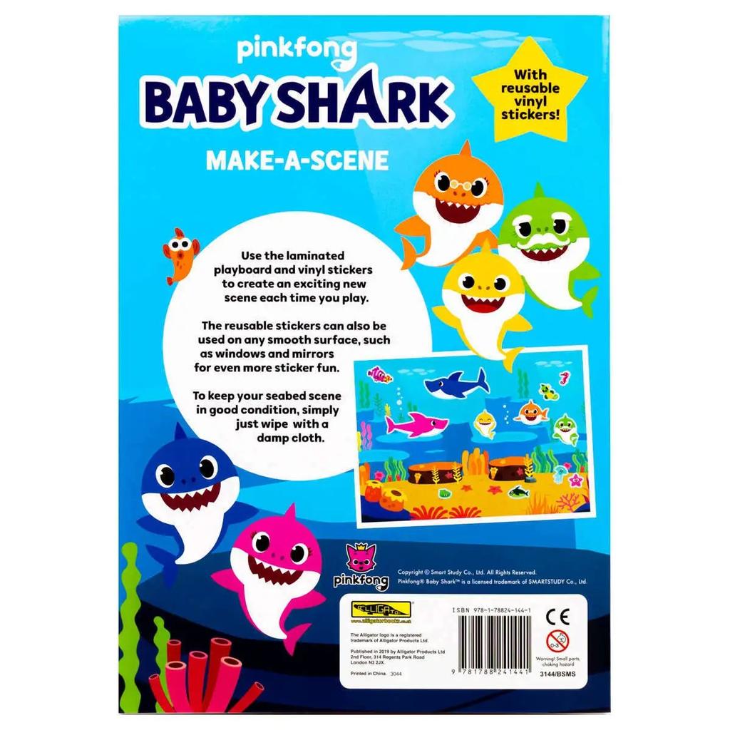 Baby Shark Создайте тетрадь с заданиями по сценарию