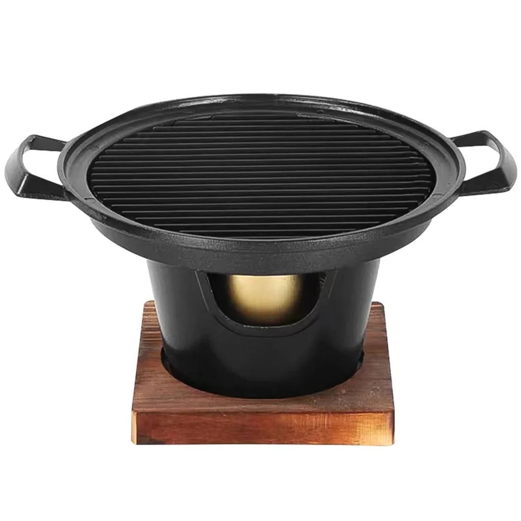 Мини-барбекю, спиртовая плита, гриль-барбекю, японская печь для приготовления пищи на одного человека, съемная уличная плита для барбекю, инструменты для обжаривания мяса