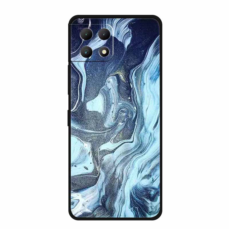 6,58" Для T-Mobile REVVL 7 5G Чехлы REVVL 7 Pro 5G Мраморный ТПУ Мягкий Силиконовый Чехол для Телефона для T-Mobile T Phone2 5G Задняя Крышка Funda
