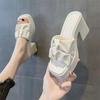 High Heel Slippers Thick Bottom Waterproof Platform Women Sandals