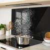 Decorative Glass Kitchen Chopping Boards with Leopard Graphics 2x40x52 cm