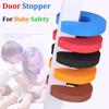 1PC Pure Color Soft Foam Door Stopper Kids Safety Guard Finger Protector Baby Safety Door Clip Home Bedroom Security Door Clip