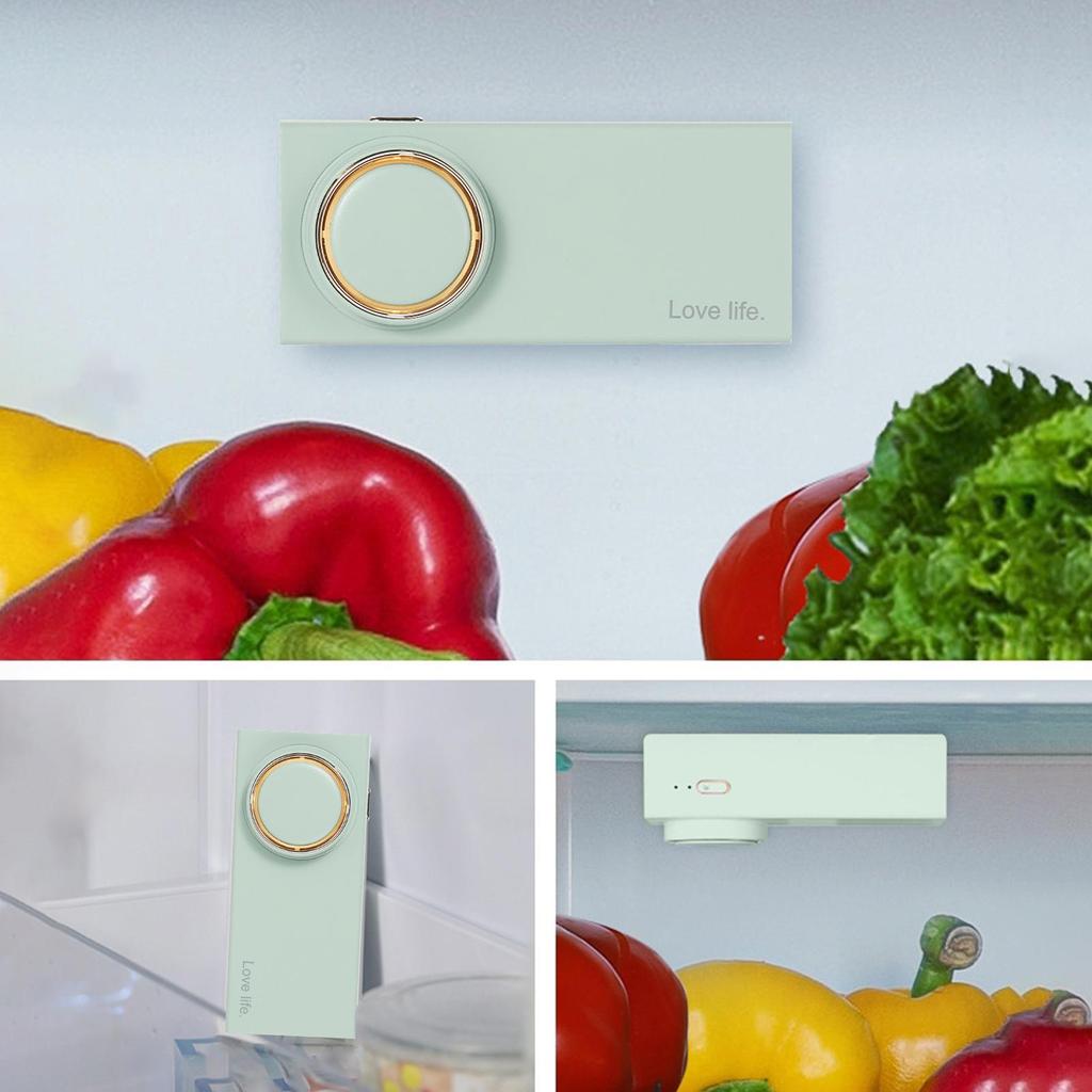 Fridge Odor Eliminator Cabinet Odor Absorber Fridge Air Freshener Magnetic Air Purifier Kitchen Gadgets For Freezer Drawer