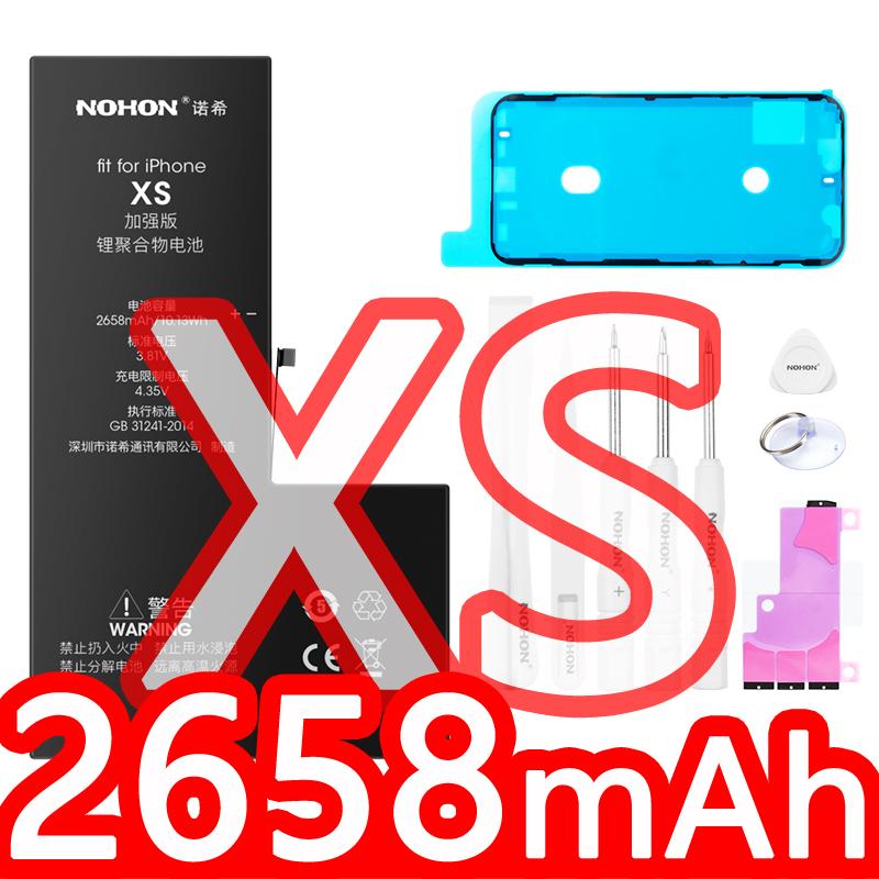 NOHON Battery For iPhone 6 7 8 Plus X XR XS XSMAX 11 Pro Replacement Original Capacity Polymer Mobile Phone Battery