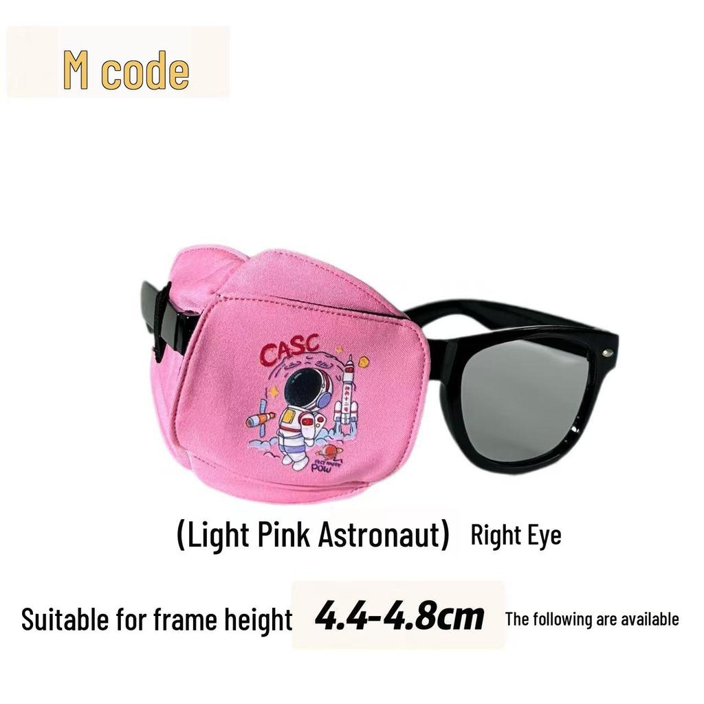 Детский патч для глаз из чистого хлопка при амблиопии для послеоперационных тренировок зрения и коррекции косоглазия/дальнозоркости