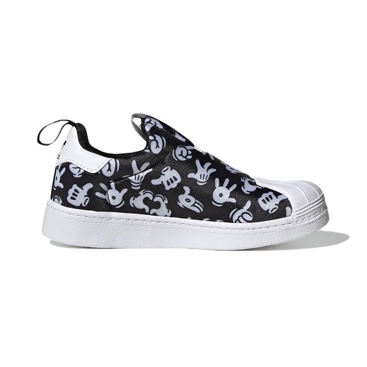 Disney X Adidas Superstar 360 J Mickeys Hands Kids Sneakers Black Core-Black Cloud-White GX1872