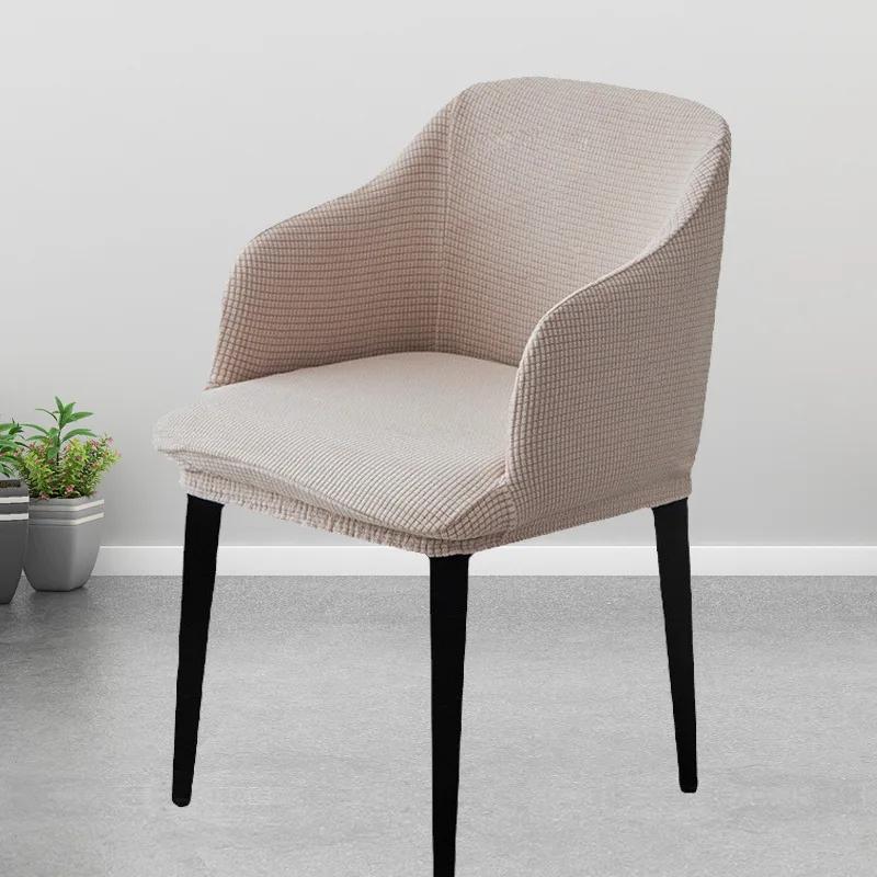 Чехол для кресла Polar Fleece Wingback King Back Chair Cover Hotel And Home Party Bankcase Home 1/2/4/6PCS