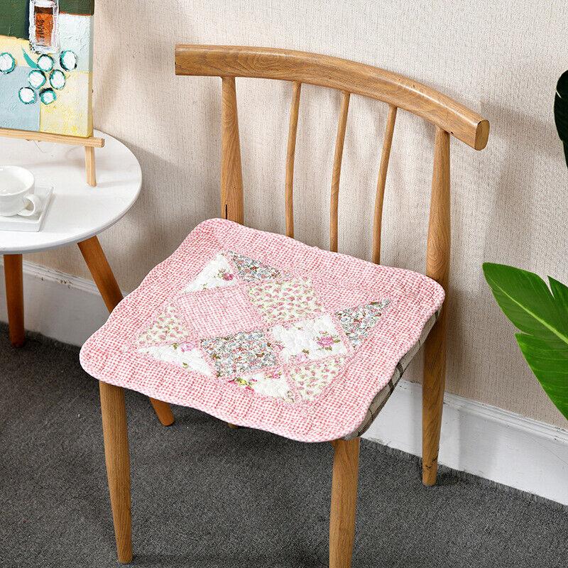 Подушка для стула с завязками, подушка для стула, фермерский дом, цветочное кухонное обеденное сиденье G