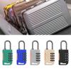 Zinc Alloy Dormitory Cabinet Lock Anti-theft Backpack Zipper Lock Luggage Combination Lock Home