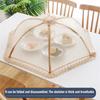 Foldable Odorless Airtight Outdoor Food protectant Kitchenware Food cover Insect-proof umbrella