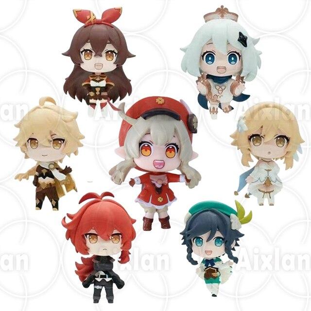 Фигурка Кэцин из Genshin Impact, 21 см, ПВХ, аниме-игра Genshin Impact, Figma, модель, игрушка.