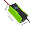 Portable Car Battery Charger 12V Automotive Charger Intelligent LCD Display Automobile Battery Maintainer Pulse Repair Starter