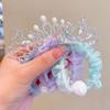 Hair Ties Princess Crown Hair Scrunchies Ponytail Holder Women Hair Ring Korean Style Hair Rope