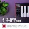 Akai Professional Контроллер USB MIDI-клавиатуры с 25-клавишной клавиатурой и арпеджиатором, в комплект входит программное обеспечение для создания музыки, совместим с MacWin PC LPK25