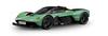 RW 1/18 Aston Martin Valkyrie Зеленый / Литая модель автомобиля, Готовый продукт RW8118 GN