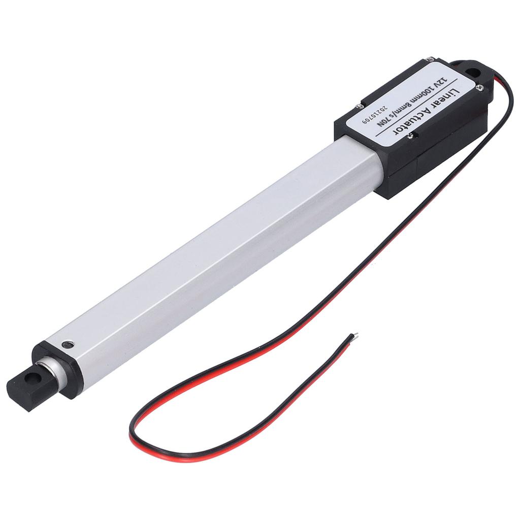 Линейный привод DC 12V 100mm Внутренний концевой выключатель Малошумный электрический мини линейный привод для