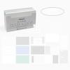 RosyPosy soft design tea fragrance index card, large capacity 150 word memory message sticky note card