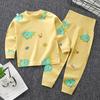 Children's Underwear Sets - Long-sleeved And Long-pants Sets For Boys, Girls' Casual Pajama Sets In 2-piece Style