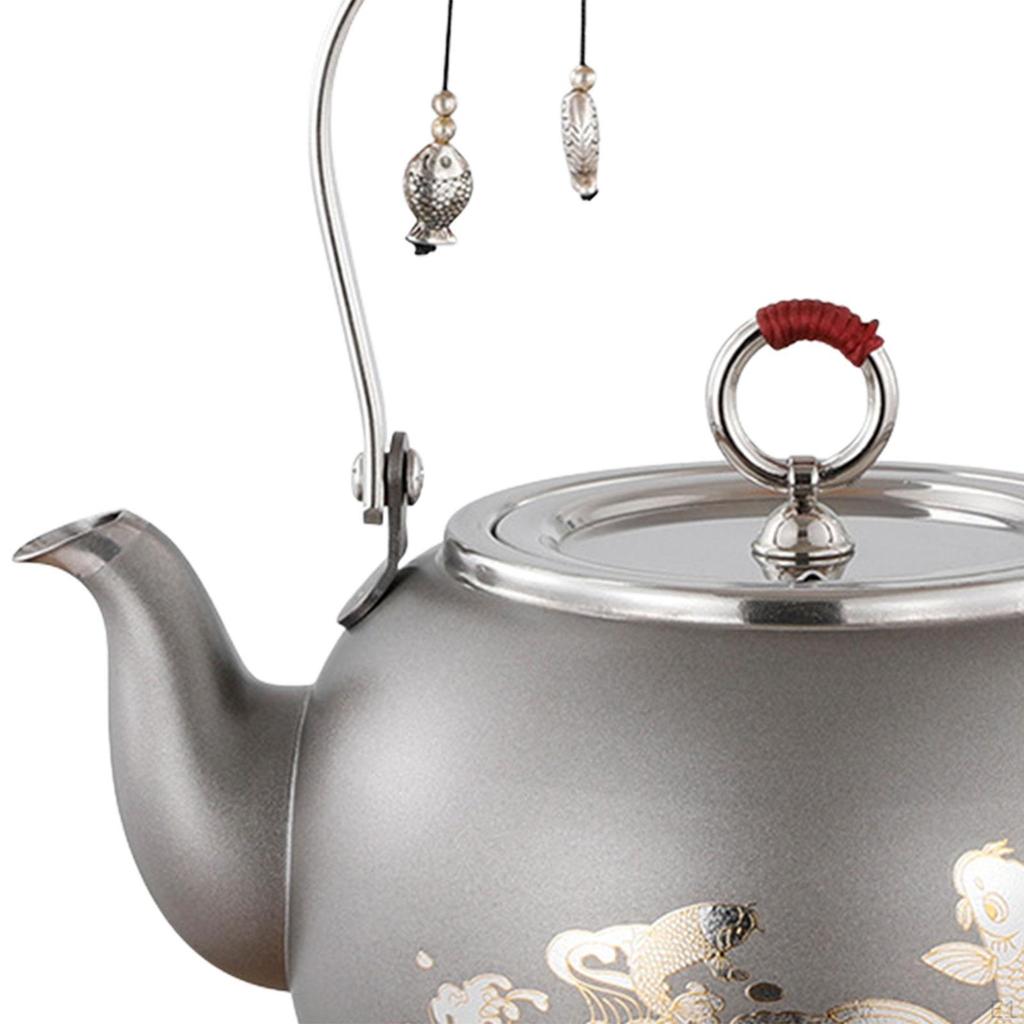 Чайник для заваривания листьев объемом 1,3 л, подарочный чайник для кипячения воды, быстроразогревающийся кофейник, многоцелевой
