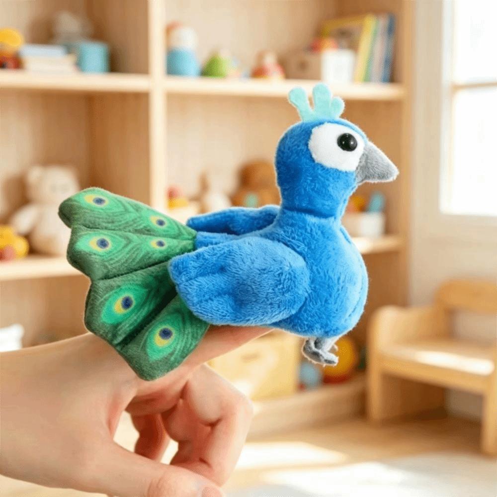 Handmade Doll Finger Plush Doll Soft Toy Plush Finger Puppet Fun Doll Hand Puppets Storytelling