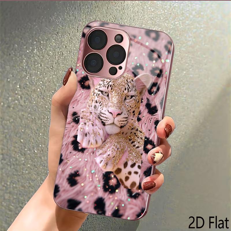 Opard 2DFlat Для iPhone17 18 16 15 14 13 12 11 Pro Max XS XR 8 7Plus Чехол для телефона Ударопрочный Защитная задняя крышка