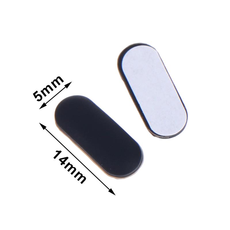 Replacement Bottom Case Rubber Feet Pads 4PCS Black Non-Slip Wear Resistant Foot Cushions for Notebook Computer Base