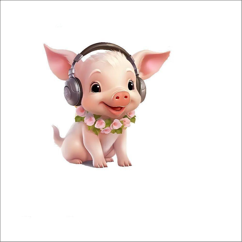 Брелок в форме поросенка, акриловое украшение для рюкзака, подвеска для интерьера автомобиля, украшение для дома