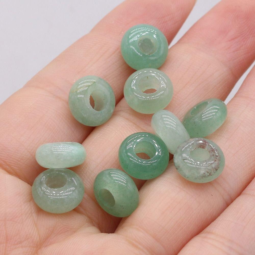 Agates Agates Stone Beads Colorful Lotus Perforated Beads Big Hole Loose Beads Girl Gifts