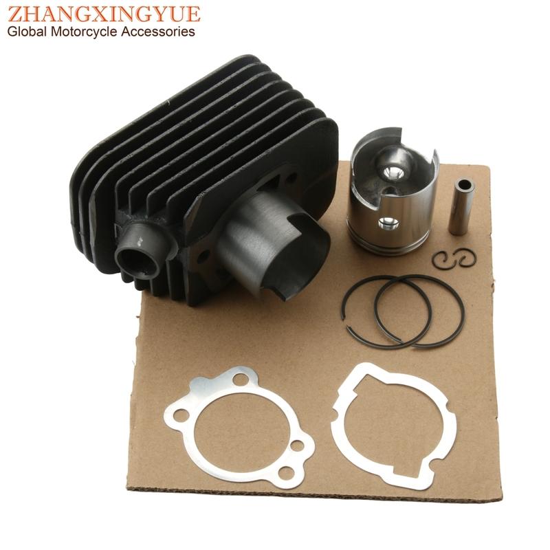 43mm 65cc Big Bore Cylinder Kit For Piaggio Ciao Boss 50 Boxer Grillo Si Bravo Ceao 50cc 10mm 2-Stroke Engine Parts