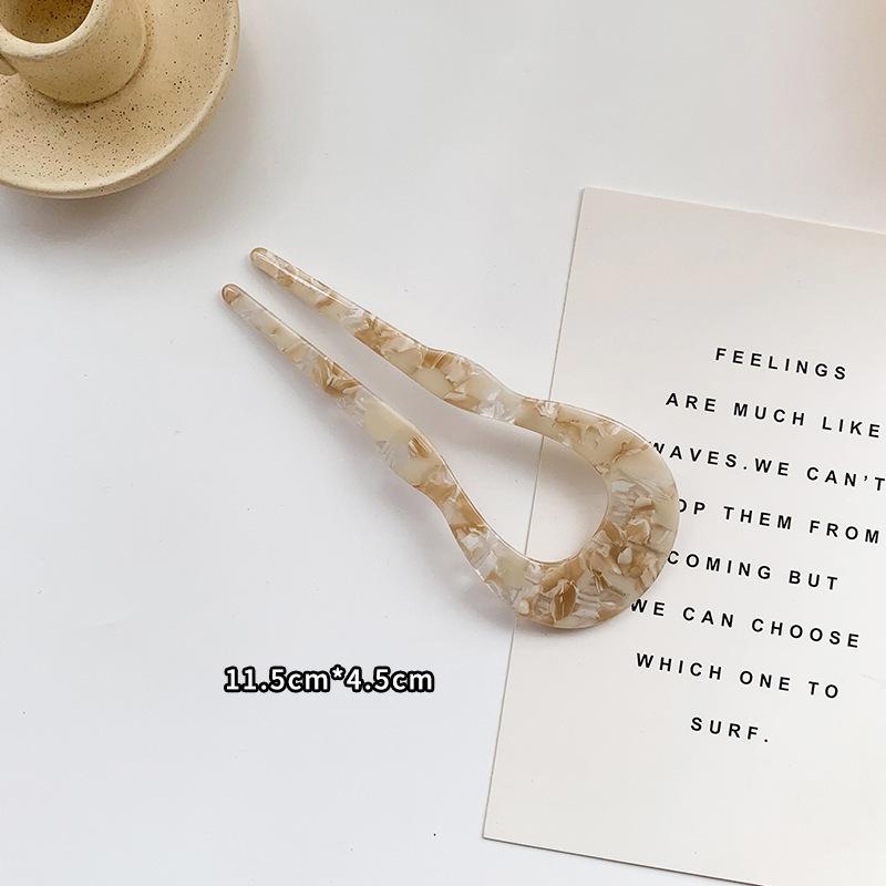 Модные палочки для волос заколки для волос для женщин красочная мраморная текстура ацетатная заколка для волос аксессуары для волос для девочек палочки для волос новые