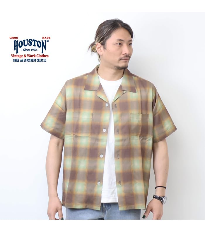 OMBRE CHECK SHIRT [Houston] S/S