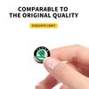 NADH5 10mm Car Remote Key Sticker Aluminum Emblem Decal For Skoda Enyaq A7 Octavia Kodiaq Fabia Superb Rapid Kamiq Karoq Derivati Yeti