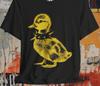 Punk Baby Duck Graphic T-Shirt Emo Teen Spiked Collar Alt Fashion Unisex