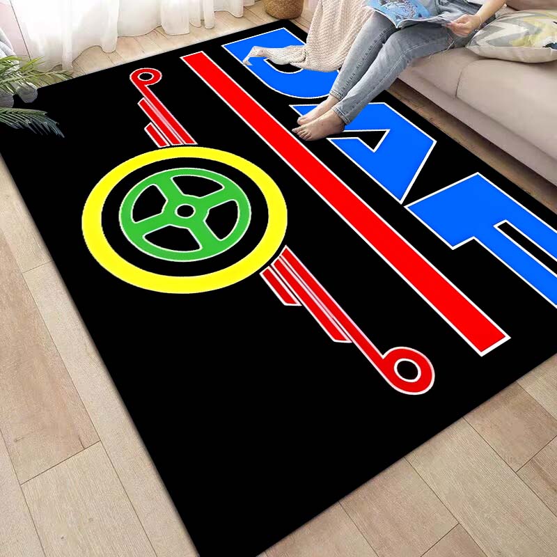 Ковер и коврик для грузовика Daf, логотип классического автомобиля, ковер, напольный коврик, декор для гостиной, спальни, мягкий ковер, коврик для детской комнаты, моющиеся ковры