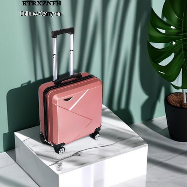18" Дорожный чемодан ручной клади с универсальными колесами и замком, Прочный чемодан на колесиках для студентов, Доступна 20" версия