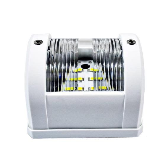 Светодиодный навигационный фонарь, водонепроницаемый светодиодный лодочный фонарь, мини-пластиковый сигнальный фонарь для понтонных лодок, яхт, каяков, воздушных лодок