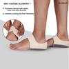 GLOWEAR Силиконовый Гелевый Подпяточник с Дышащими Отверстиями для Облегчения Боли в Пятке, Подошвенного Фасциита, Поддержки Свода Стопы при Плоскостопии | Амортизирующая Подушка A