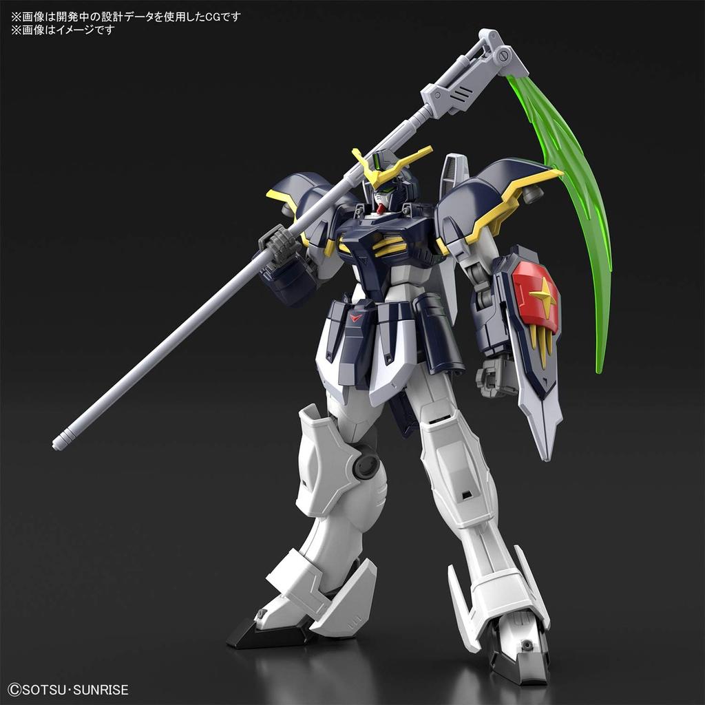 BANDAI SPIRITS HGAC Новый мобильный отчет Gundam W Gundam Deathscythe масштабная пластиковая модель 1/144 с цветовой кодировкой