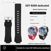 GST-B200 Силиконовый ремешок Для Casio G-SHOCK 5608 GST-B200-1A модифицированный водонепроницаемый Ремешок для часов Браслет