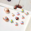 40pcs Resin Mini Kawaii LOVE Penguin Art Nails Flatback Stone Applique DIY Wedding Scrapbook Decor Jewelry Accessories Crafts