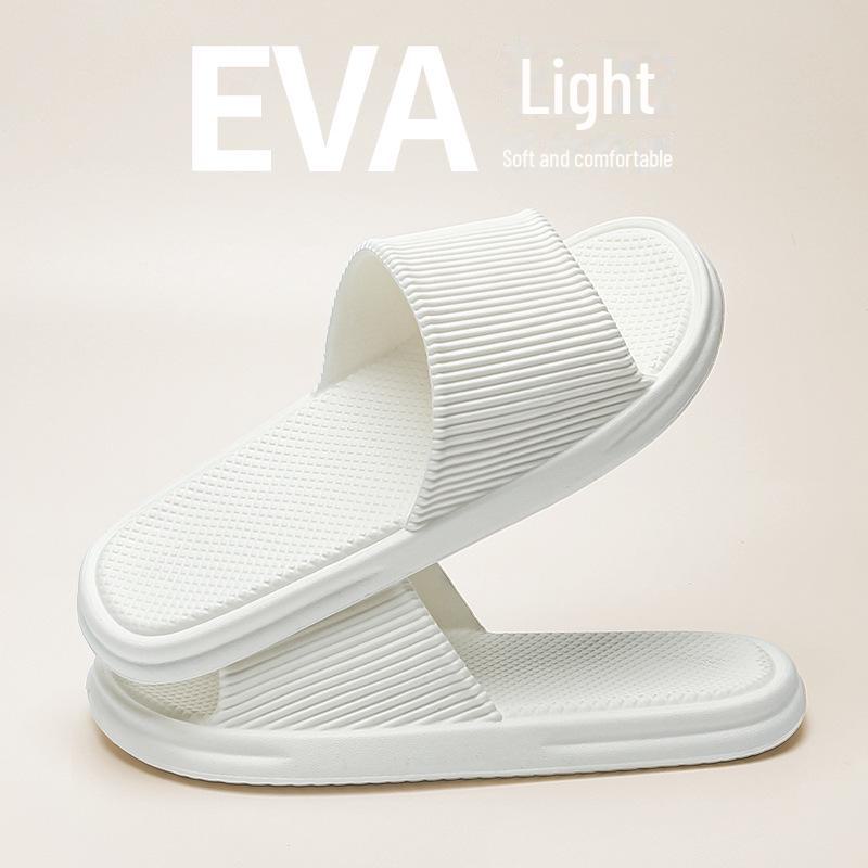 2024 Summer EVA Slippers for Men and Women - Comfortable, Non-Slip Design for Home, Bathroom, and Hotels.