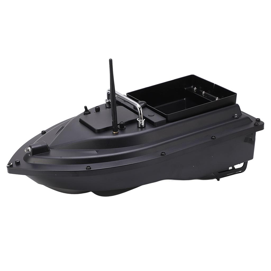 Bait Boat Intelligent 2.4Ghzs One Hand Remote Control 2kg Load Bearing Black RC Fishing Bait Boat