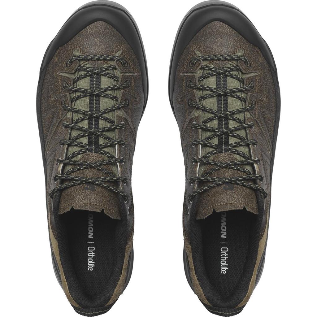 SALOMON X-Alp Low Distressed Leather Comfortable Soft Low-Top Hiking Shoes Unisex Hiking Shoes 478227