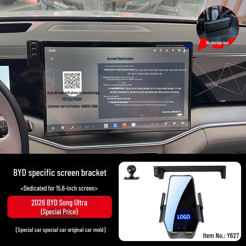 BYD Seal 06 EV/DMi Travel Edition Phone Holder for Screen Navigation