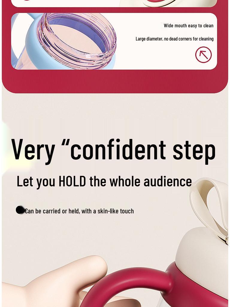 Королевский стакан-соломинка: Летний дизайн чайника, Большая вместимость, Термостойкий, Высококачественный пластик для женщин