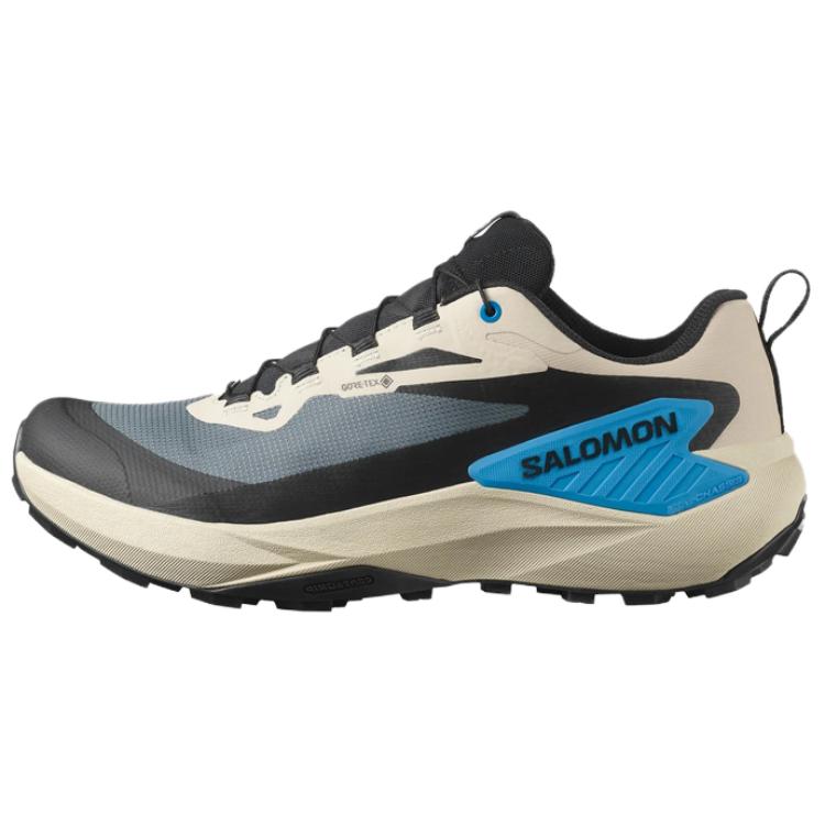 SALOMON Genesis GORE-TEX Turbulence Men Sneakers Cream Diva-Blue Black L47567500
