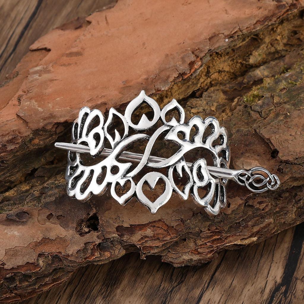 Vintage Viking Celtic Knot Love Hair Clip Irish Hair Stick Hair Clip Women's Hair Accessories Party Accessories Birthday Gift