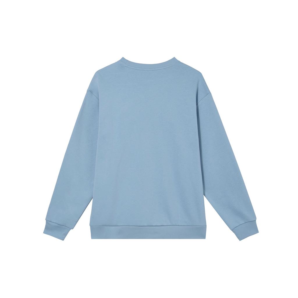 Anta Повседневный трикотажный базовый слой толстовка унисекс топы 972348711-2