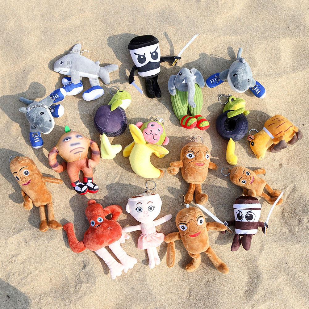 Creative Pendant Tralalelo Tralala Plush Tungtungtung Italian Brainrot Al TralaleDoll Plush Toy Girl Cute Kid Gift Keychain