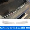 Для Toyota Corolla Cross -2025 2026 Внутренняя Задняя Багажника Бампер Порог Дверной Порог Накладка Царапина Защитная Пластина Аксессуары Стайлинг Автомобиля